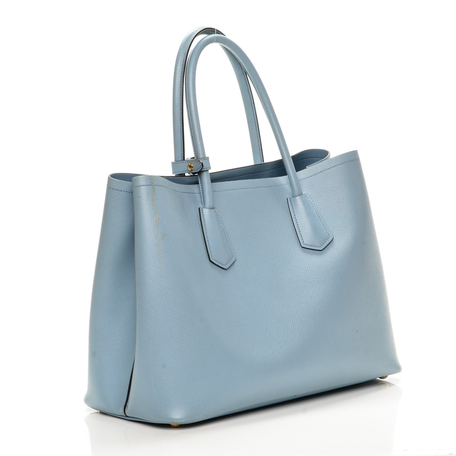 Prada Saffiano Cuir Medium Double Bag Aviazione 3 of 27