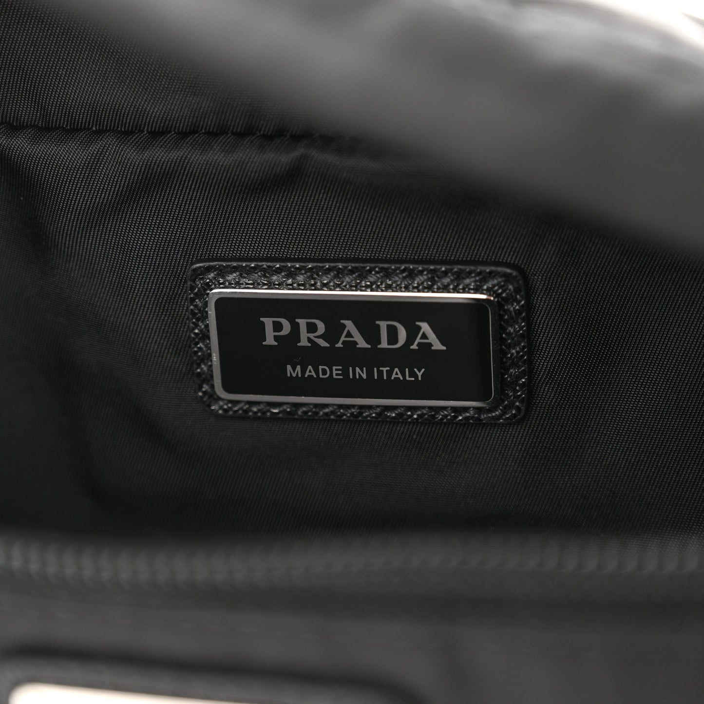Re-Nylon Belt Bag Black