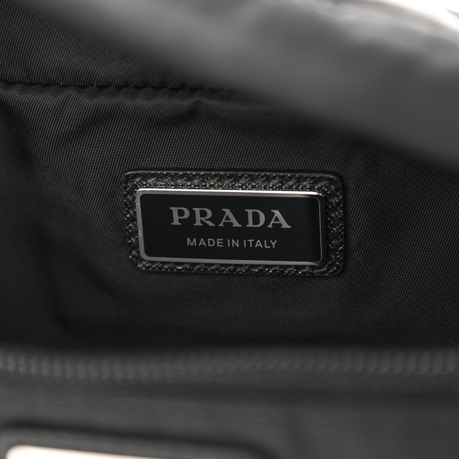 Prada Re-Nylon Belt Bag Black 6 of 10