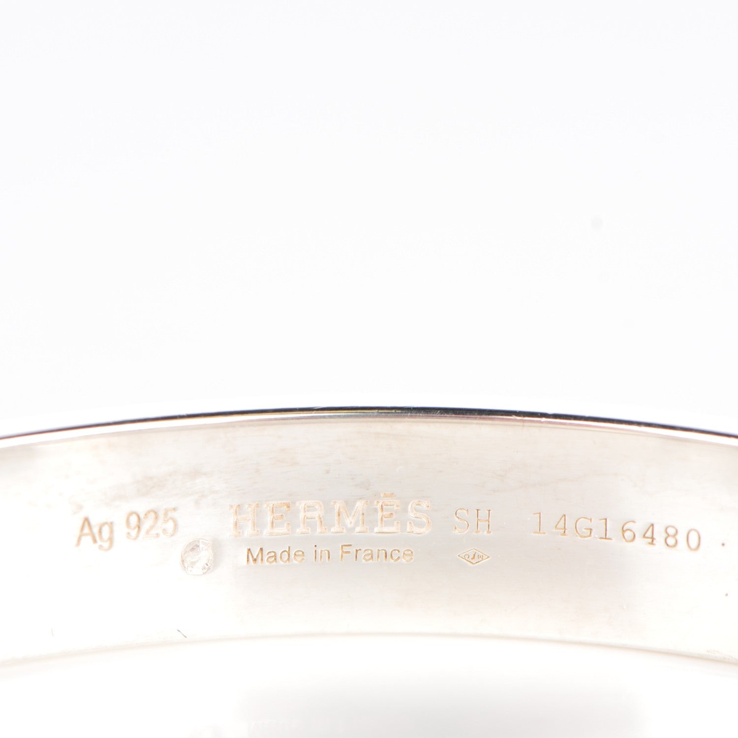 Hermes Sterling Silver PM Collier De Chien Bracelet SH 3 of 5