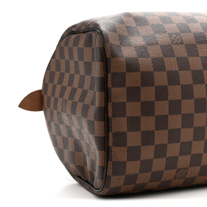 Louis Vuitton Damier Ebene Speedy 35 9 of 10