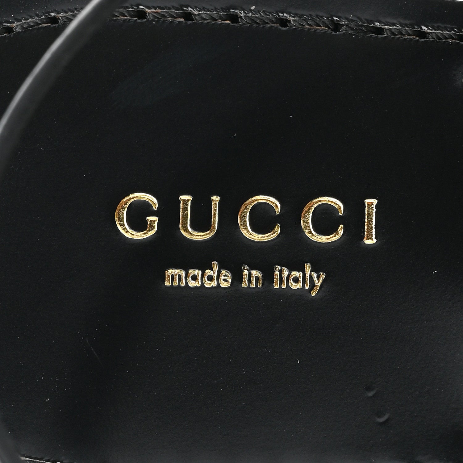 Gucci Nylon Web Lifford Jakarta Sandals 35 Black 7 of 7
