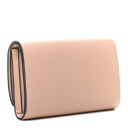 Mulberry Small Classic Grain Medium Continental French Wallet Rosewater 3 of 7