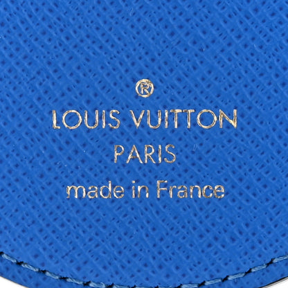 Louis Vuitton Monogram 2019 Christmas Animation Venice Bag Charm Key Ring Blue 3 of 4
