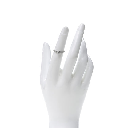 Van Cleef & Arpels Platinum Diamond .32ct Romance Solitaire Ring 49 4.75 2 of 8