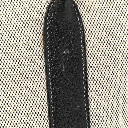 Hermes Twill D H Negonda Garden Party 30 TPM Ecru Black 9 of 9