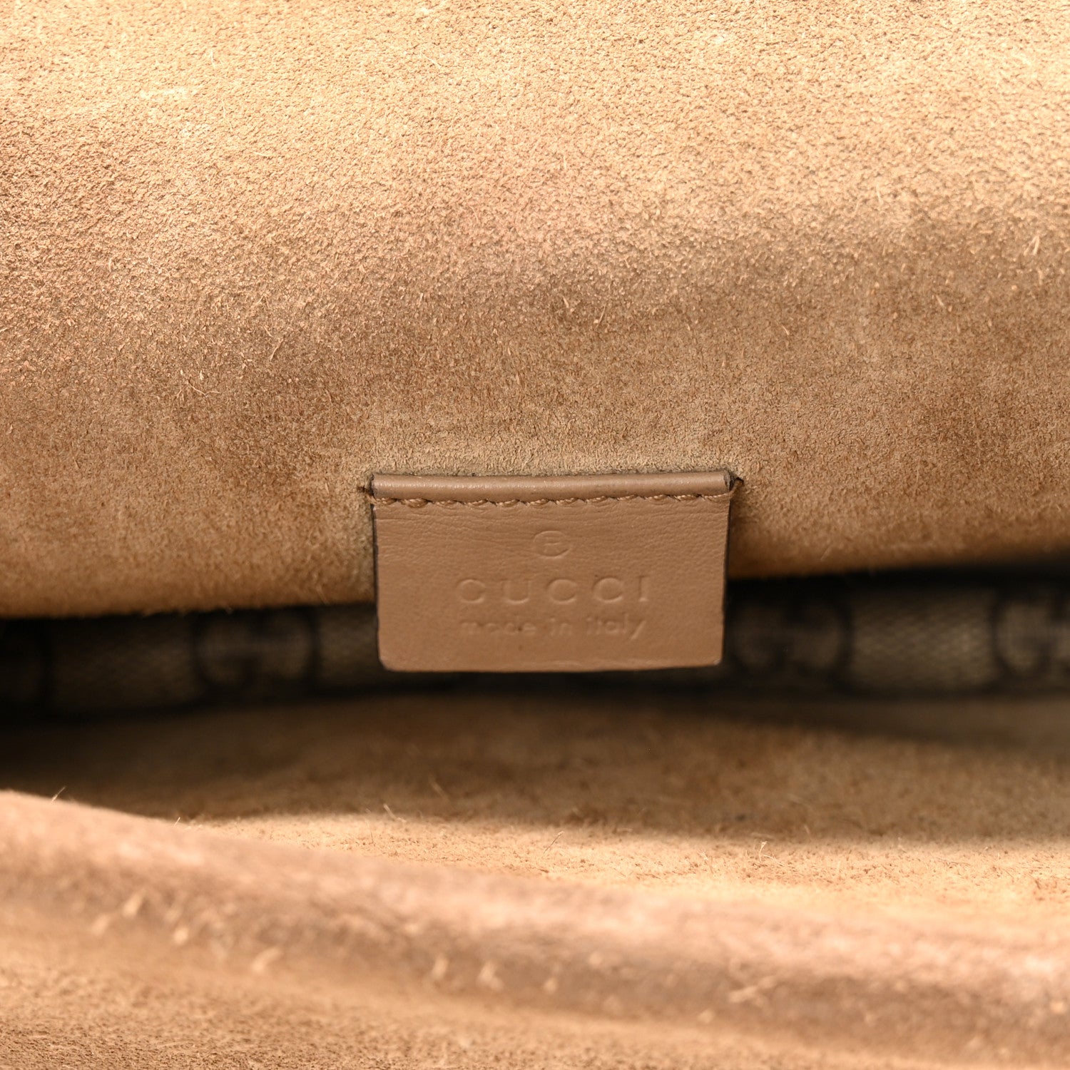 Gucci GG Supreme Monogram Mini Dionysus Shoulder Bag Taupe 6 of 10