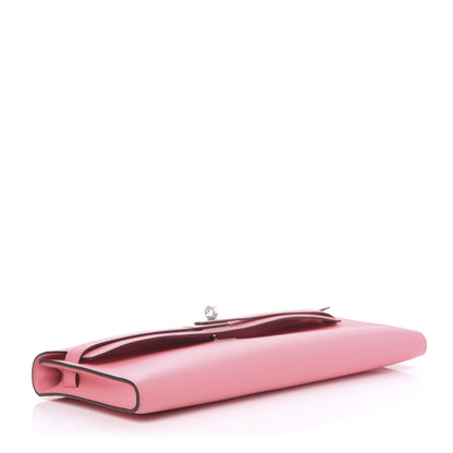 Hermes Swift Kelly Cut Clutch Pochette Rose D'Ete 4 of 11