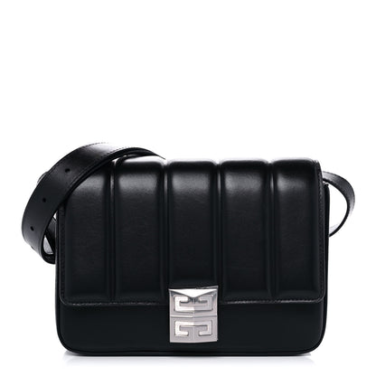 Givenchy Lambskin 4G Medium Padded Crossbody Bag Black 1 of 10