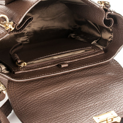 3.1 Phillip Lim 3.1 Textured Calfskin Mini Pashli Satchel Taupe 5 of 7