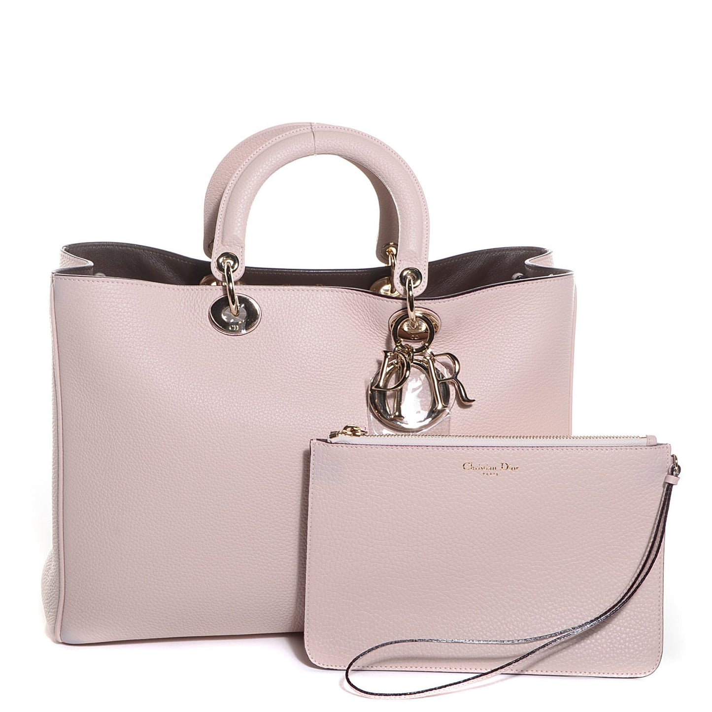 Bullcalf Large Diorissimo Tote Rose Poudre