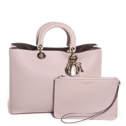 Christian Dior Bullcalf Large Diorissimo Tote Rose Poudre 11 of 11