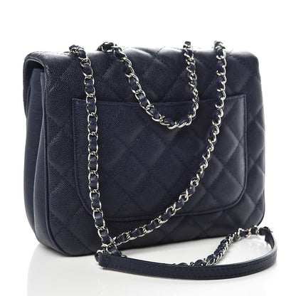 Chanel Caviar Quilted Medium Urban Companion Flap Navy 3 of 9