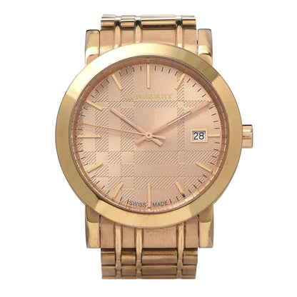 Burberry Stainless Steel 38mm Heritage Quartz Watch Rose BU1864 1 of 7