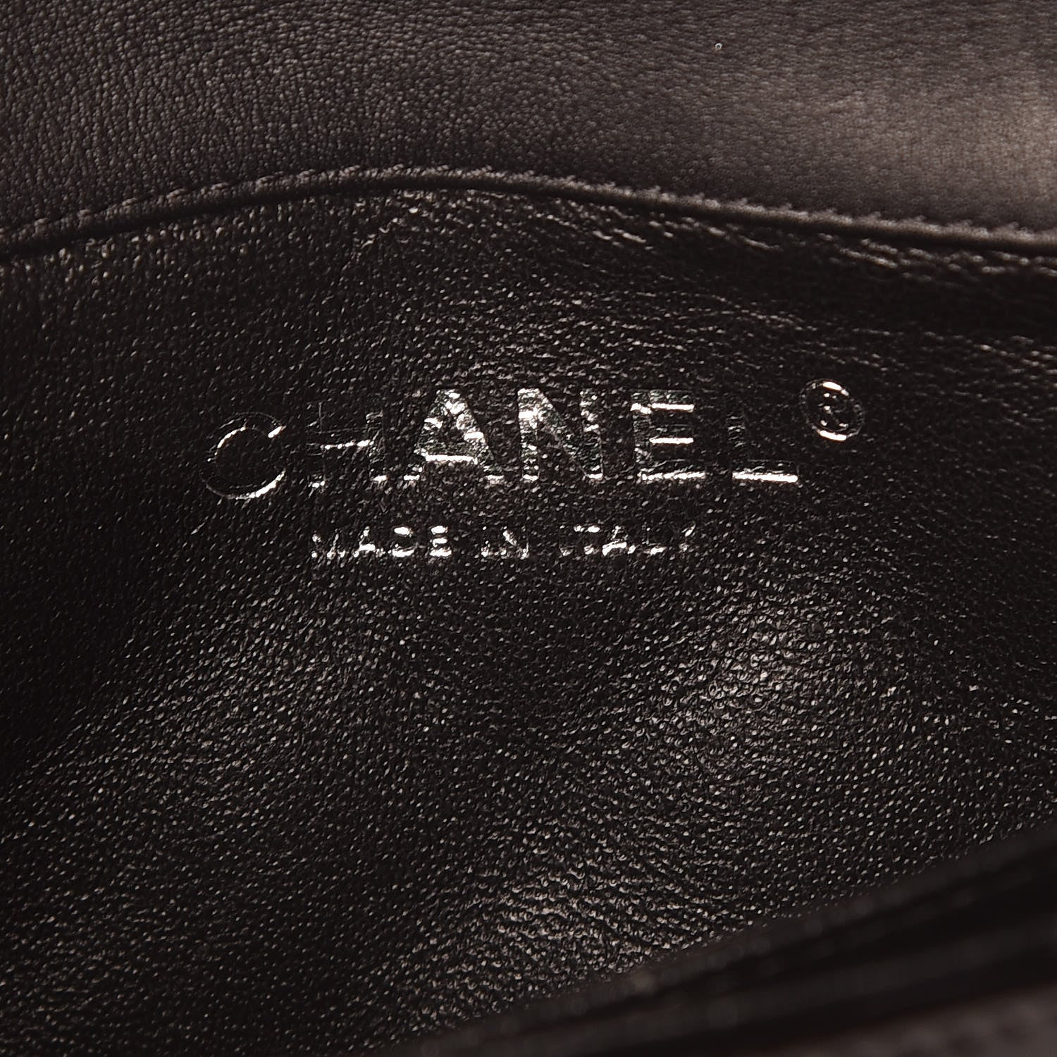 Chanel Patent Calfskin Quilted Extra Mini Rectangular Flap Black 6 of 9