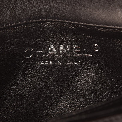 Chanel Patent Calfskin Quilted Extra Mini Rectangular Flap Black 6 of 9
