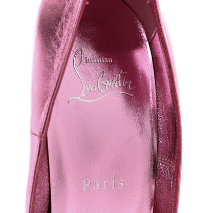 Christian Louboutin Metallic Calfskin So Kate 120 Pumps 38.5 Pink 7 of 10