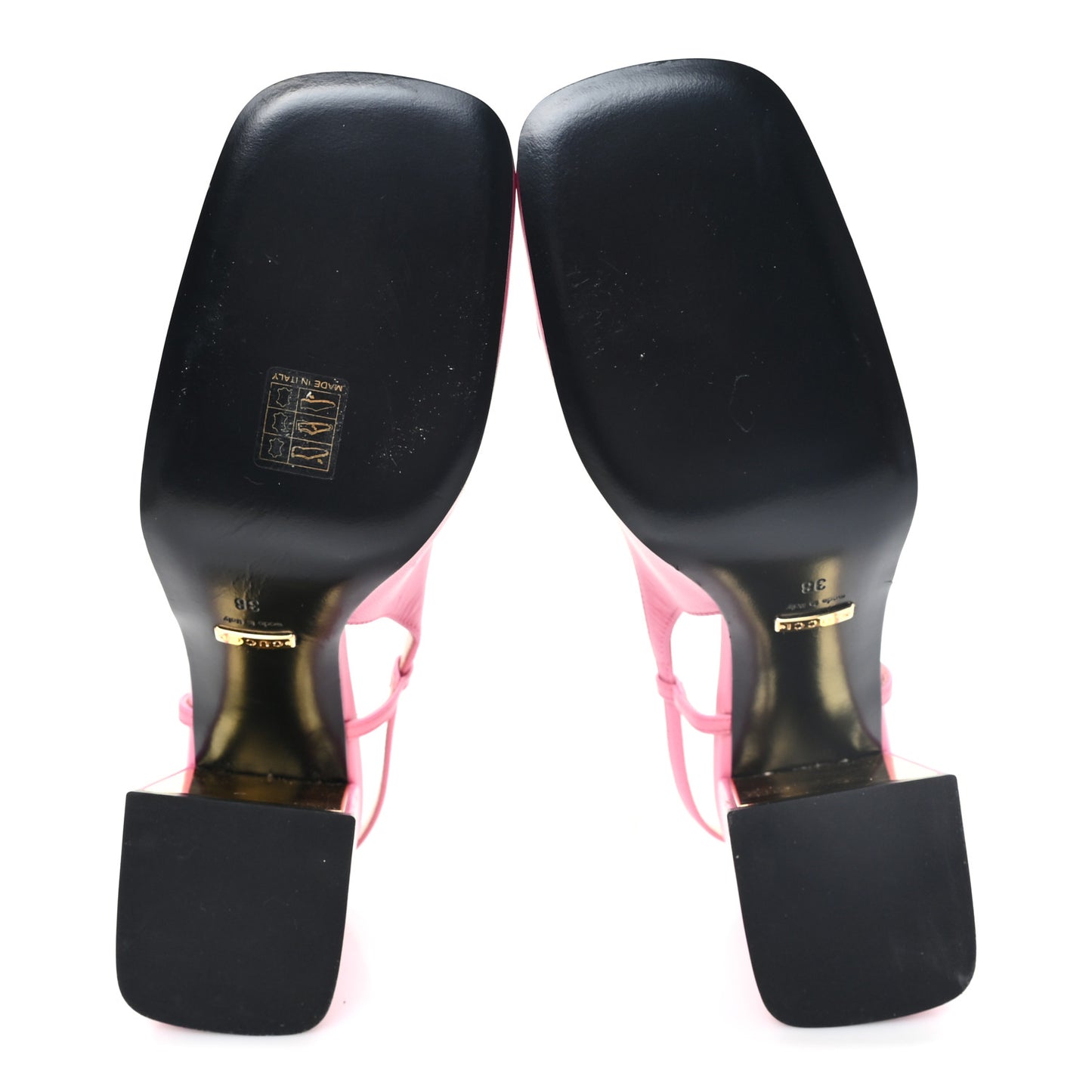 Malaga Kid Horsebit 75mm Slingback Pumps 38 Pink