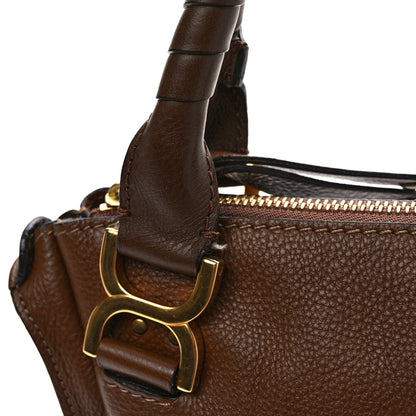 Chloe Calfskin Small Marcie Satchel Tan 13 of 14
