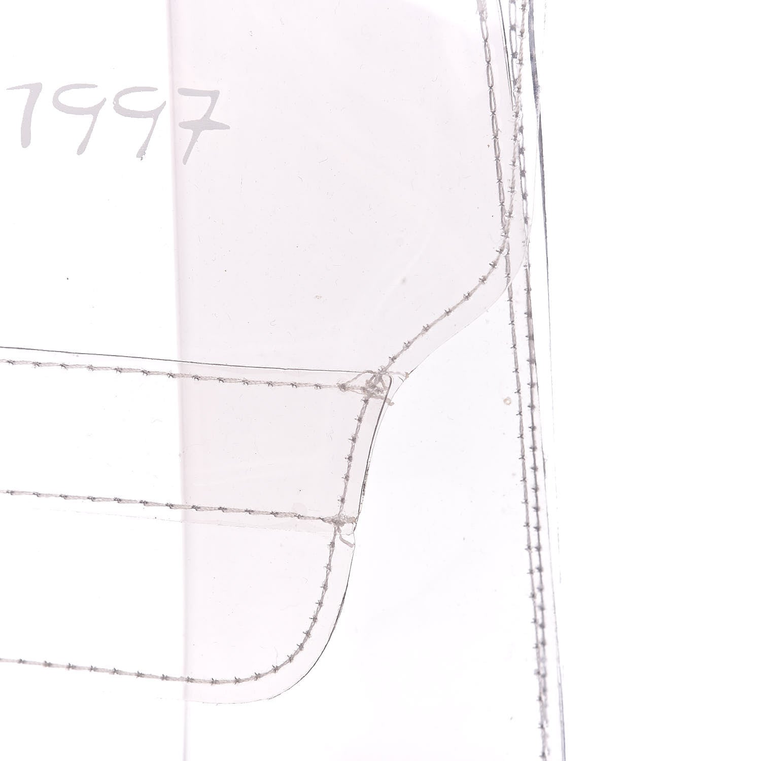 Hermes Vinyl Souvenir De L'Exposition Kelly Transparent 7 of 7