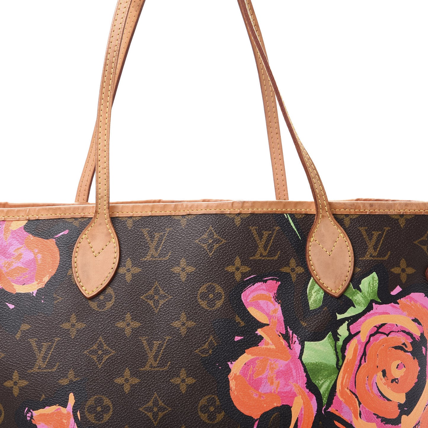 Monogram Roses Neverfull MM