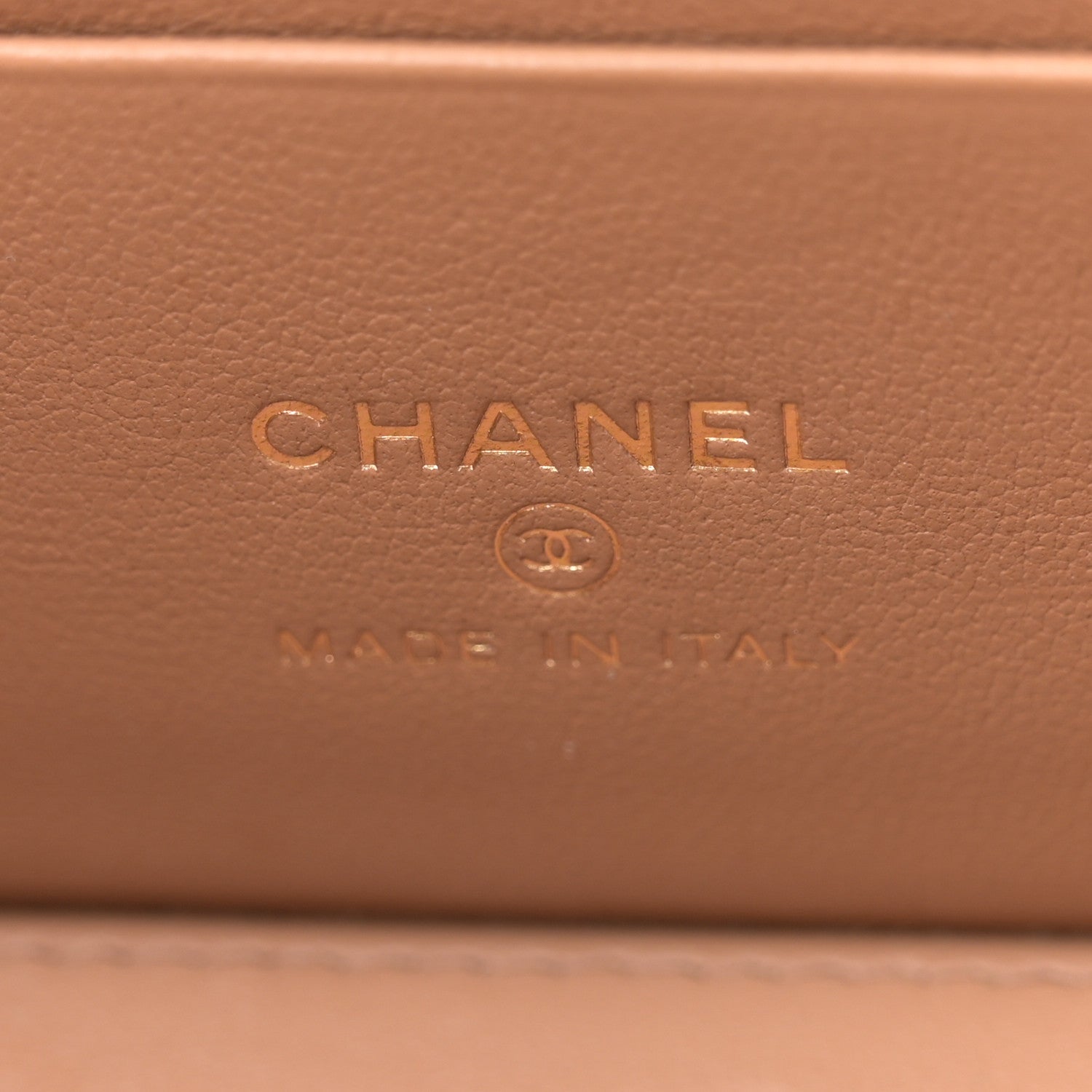 Chanel Lambskin Quilted Small Pillow Crush Vanity Case With Chain Beige 6 of 12