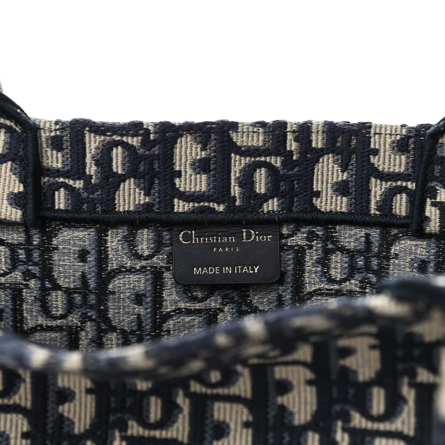 Oblique Medium Book Tote Blue Multicolor