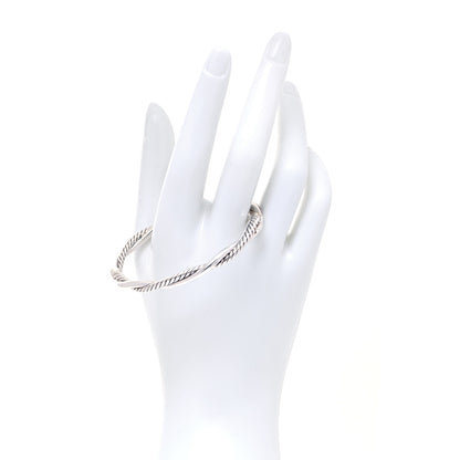 David Yurman Sterling Silver Diamond Infinity Bracelet 3 of 8