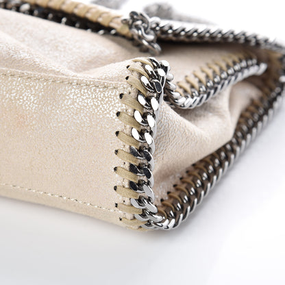 Stella McCartney Shaggy Deer Mini Falabella Crossbody Bag Sand 6 of 12