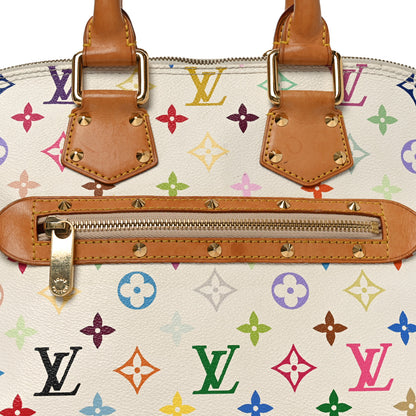 Louis Vuitton Monogram Multicolor Alma White 7 of 9