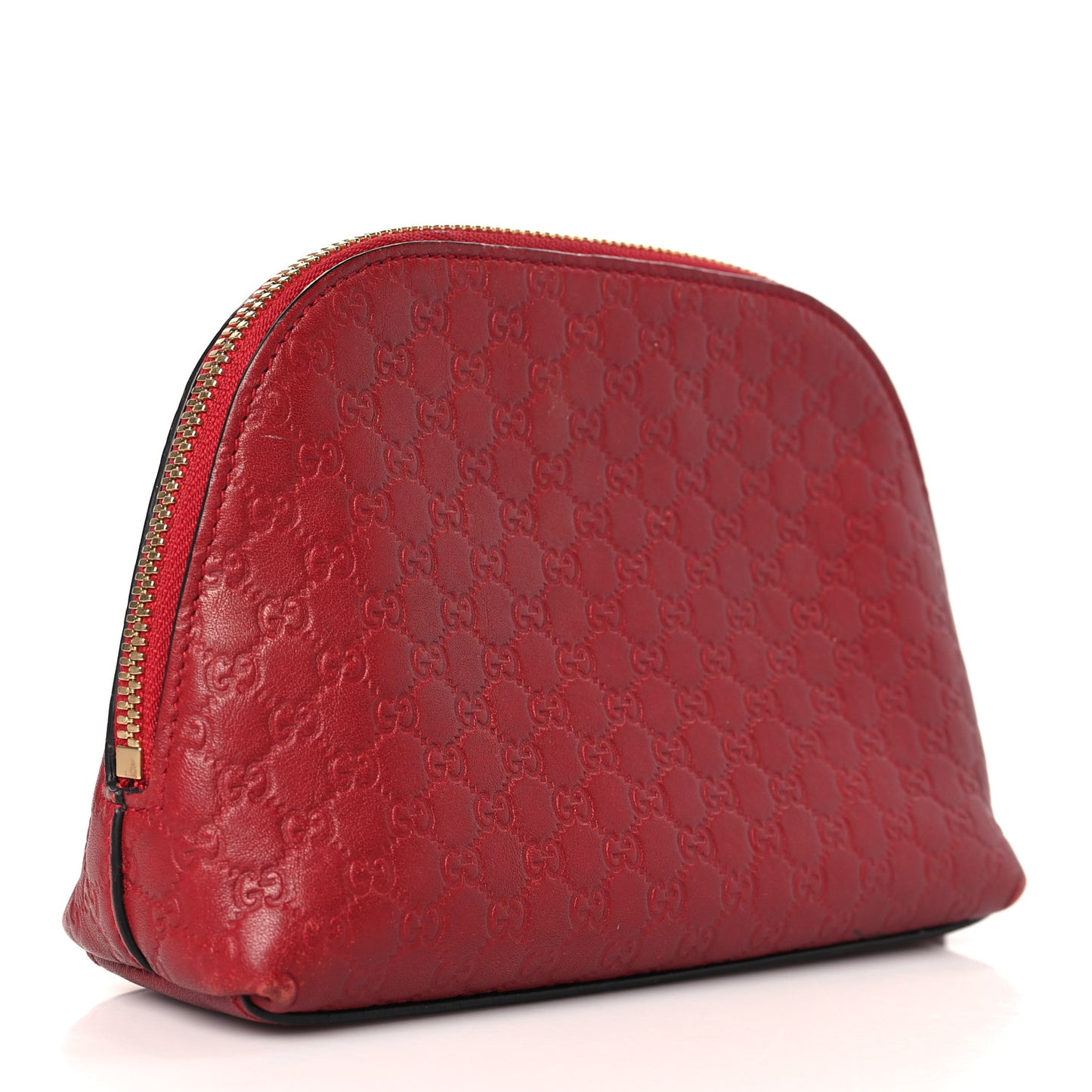 Microguccissima GG Cosmetic Case Red