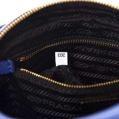 Prada Vitello Phenix Camera Bag Royal 9 of 10
