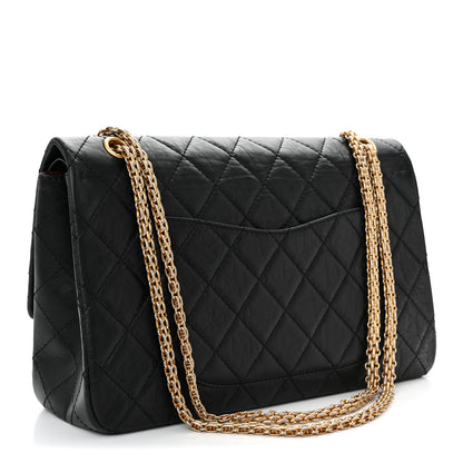 Chanel Aged Calfskin Quilted 2.55 Reissue 227 Flap Black 3 of 10
