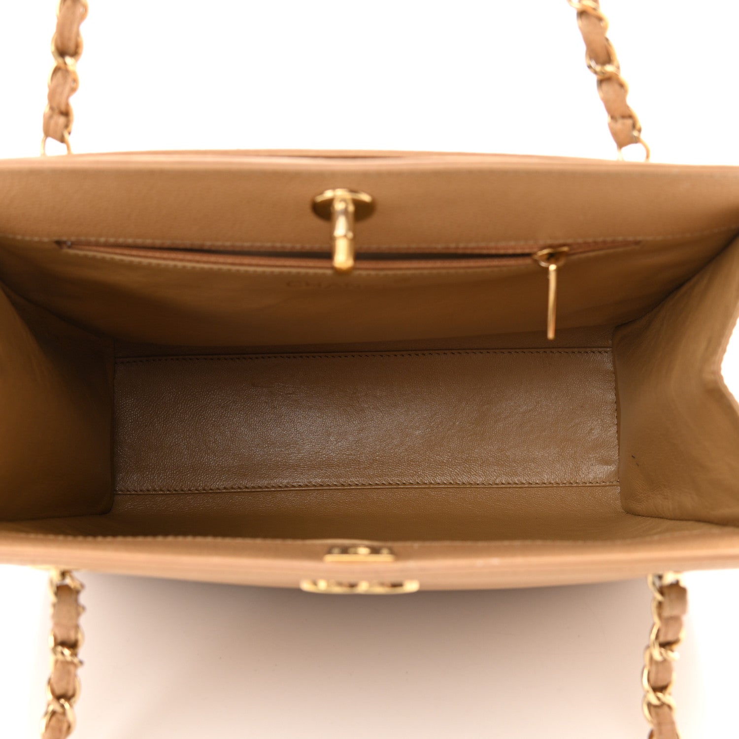 Chanel Caviar Shopping Tote Beige 5 of 11