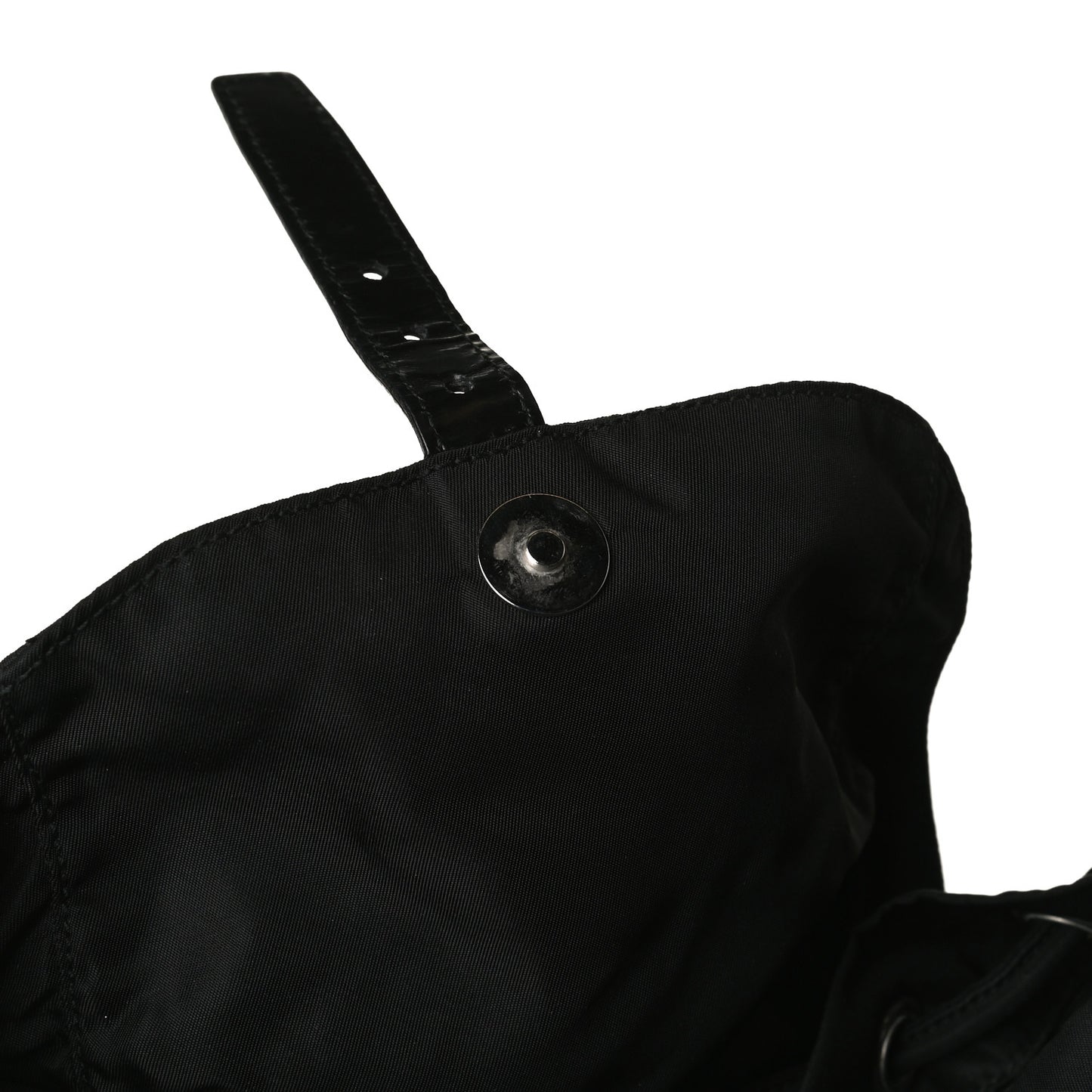 Tessuto Nylon Vela Small Backpack Black