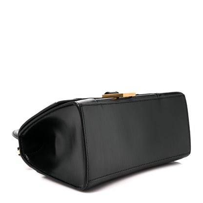 Balenciaga Shiny Box Calfskin Small Hourglass Top Handle Bag Black 4 of 10