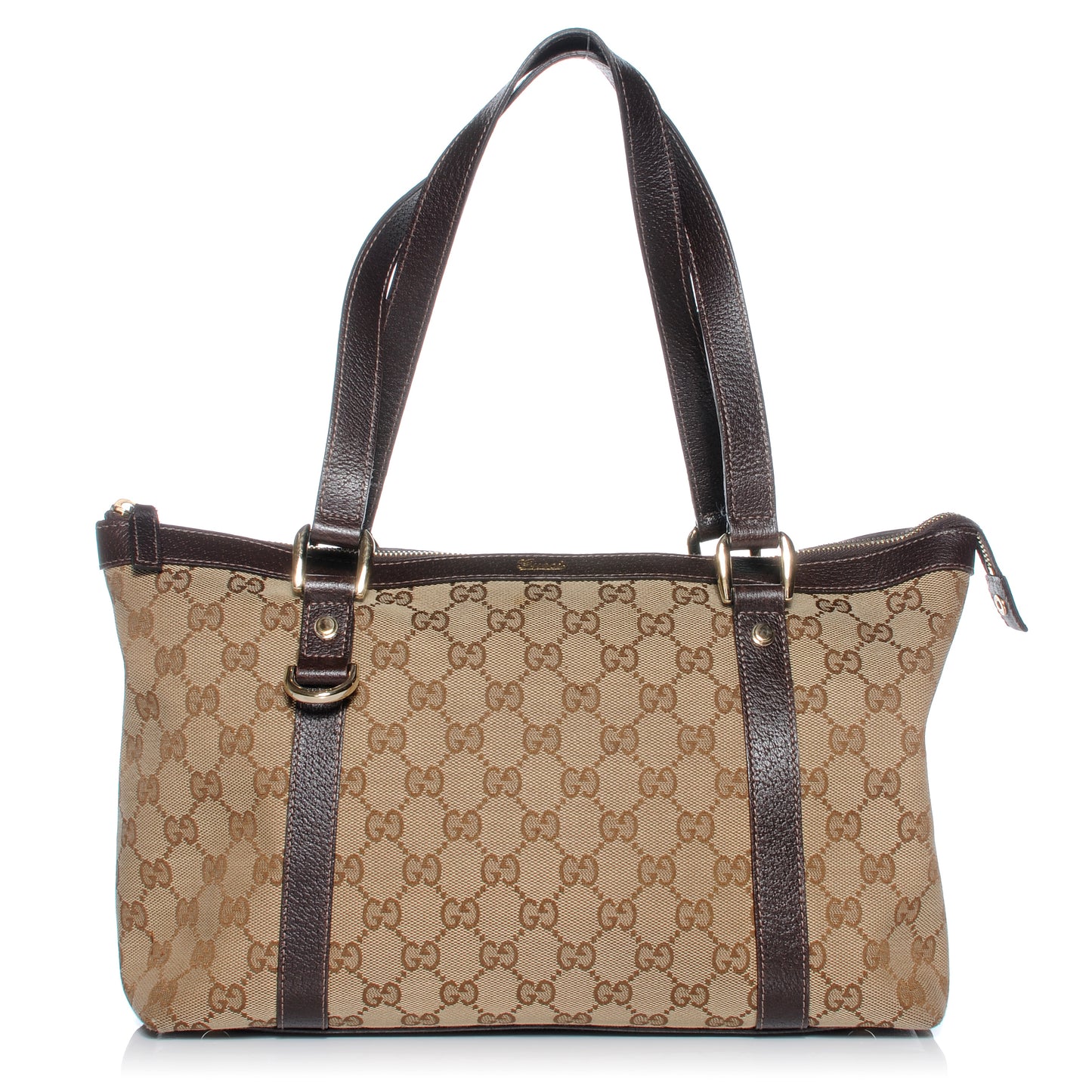 Monogram Medium Abbey Tote Brown