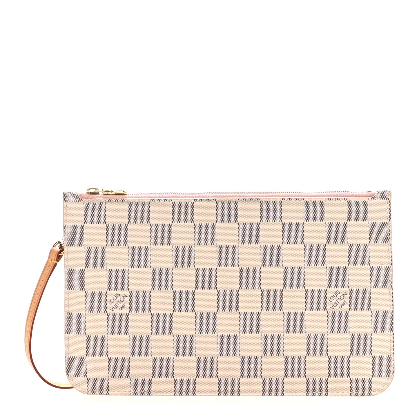 Damier Azur Neverfull MM GM Pochette Rose Ballerine