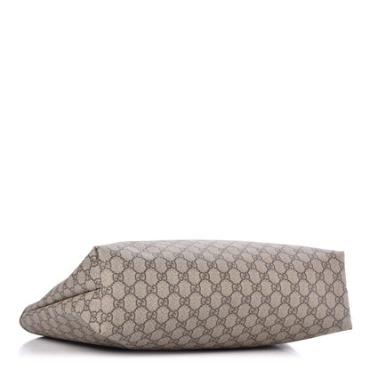 Gucci GG Plus Monogram Medium Signature Web Loop Tote Brown 4 of 10