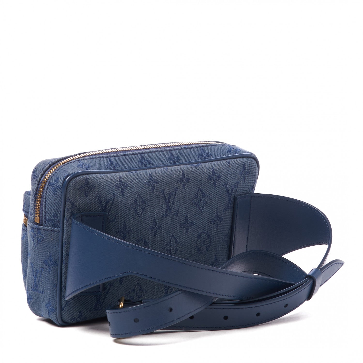 Louis Vuitton Denim Monogram Outdoor Bumbag Navy 2 of 8
