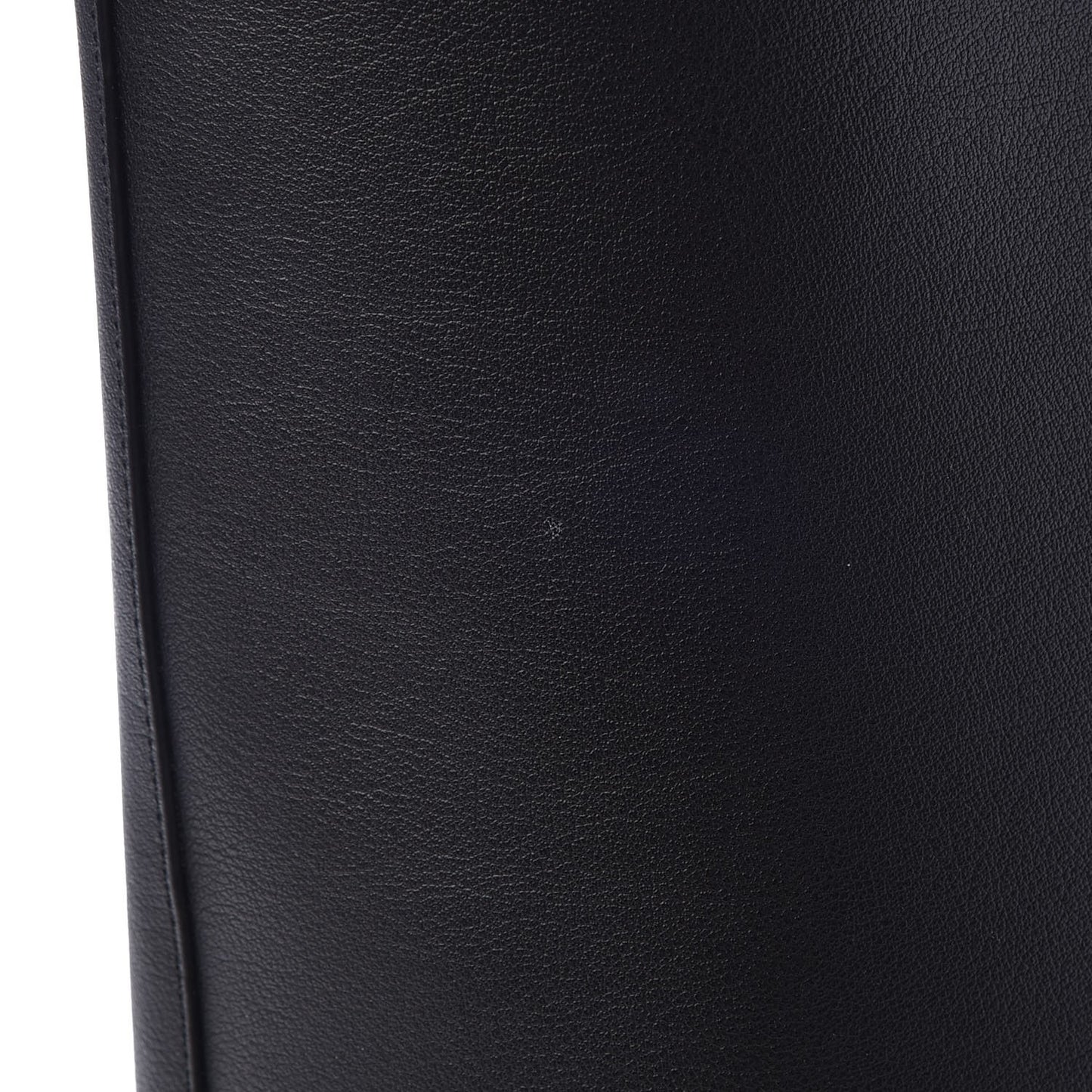Calfskin Large Shopping Tote Black