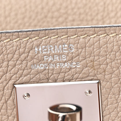 Hermes Togo Kelly Retourne 28 Gris Tourterelle 6 of 11