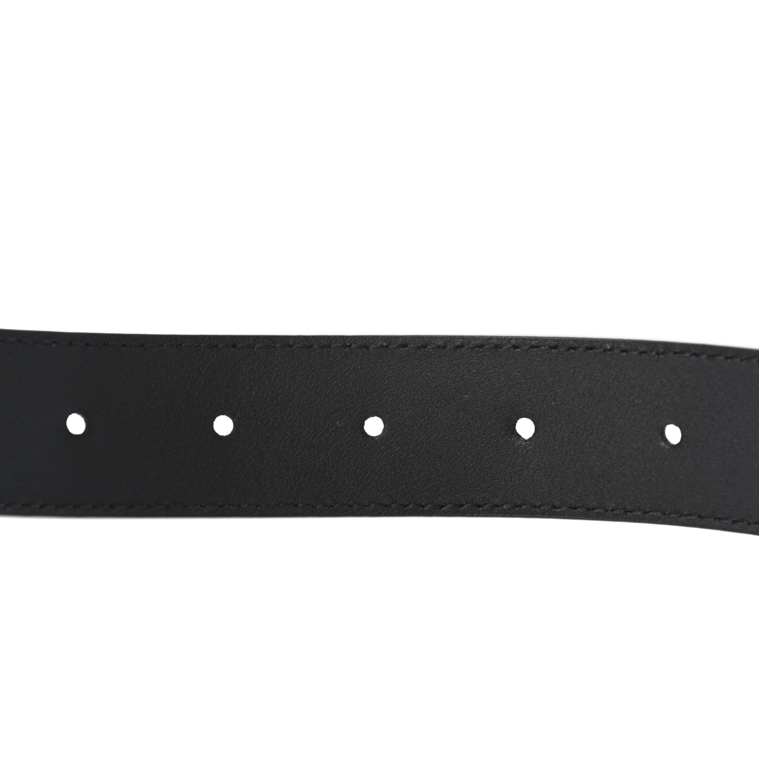 Gucci Calfskin Framed Double G Belt 85 34 Black 4 of 4