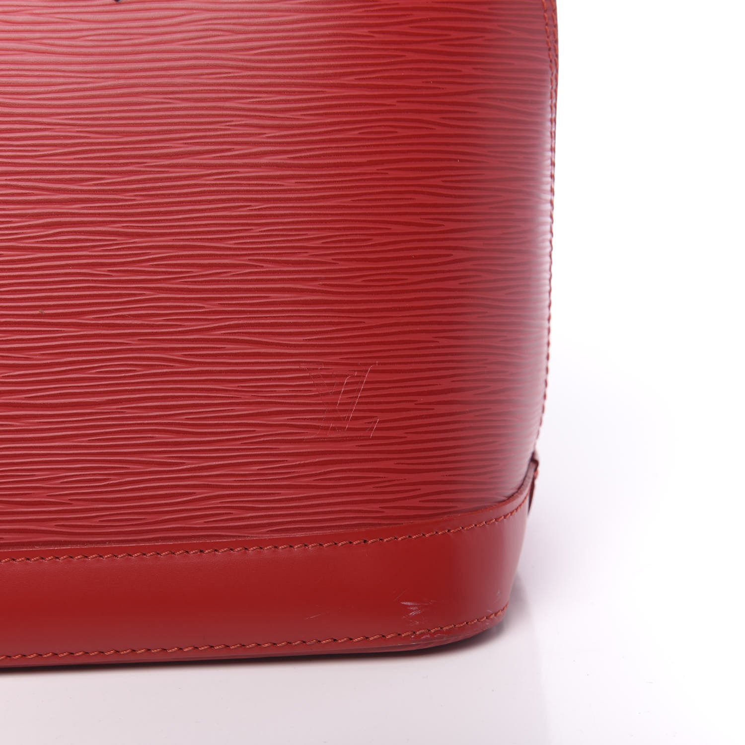 Louis Vuitton Epi Alma PM Rouge 9 of 11