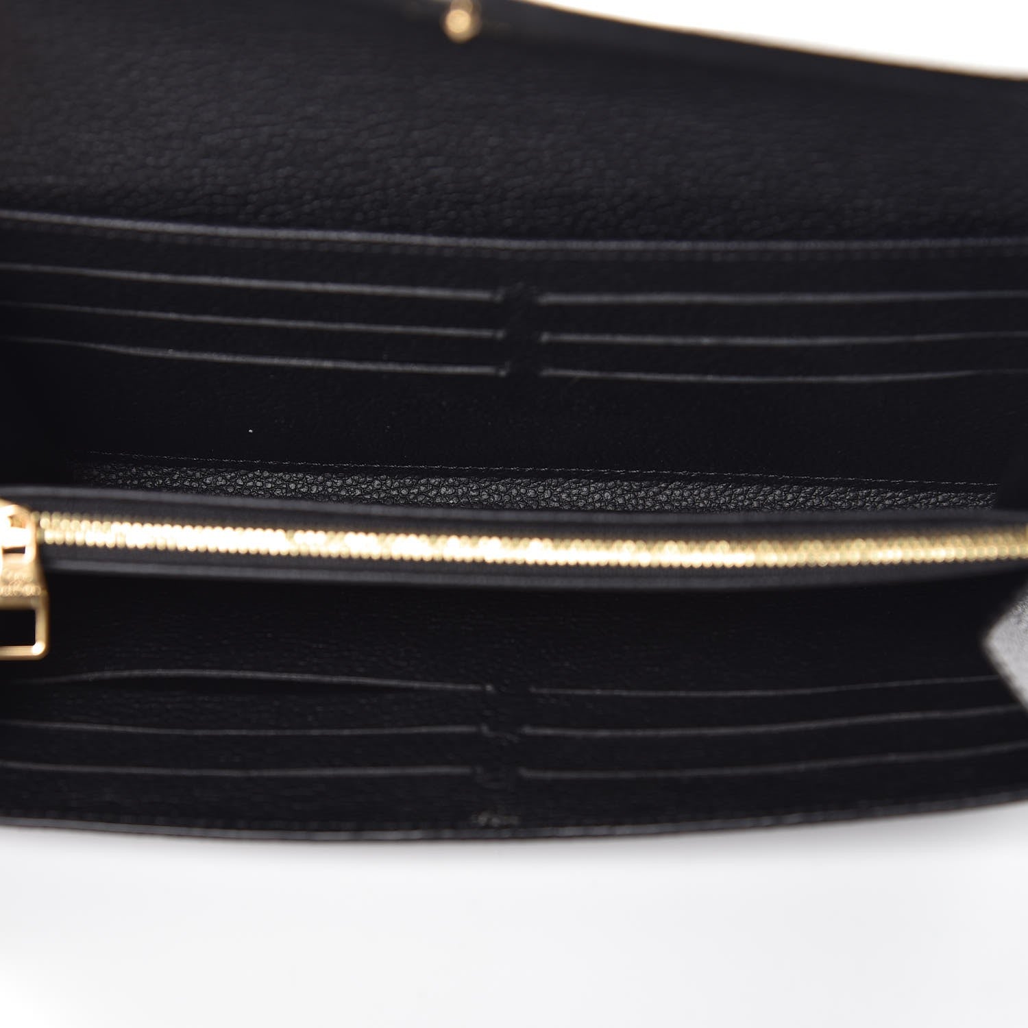 Louis Vuitton Empreinte Sarah Wallet NM Black 6 of 9