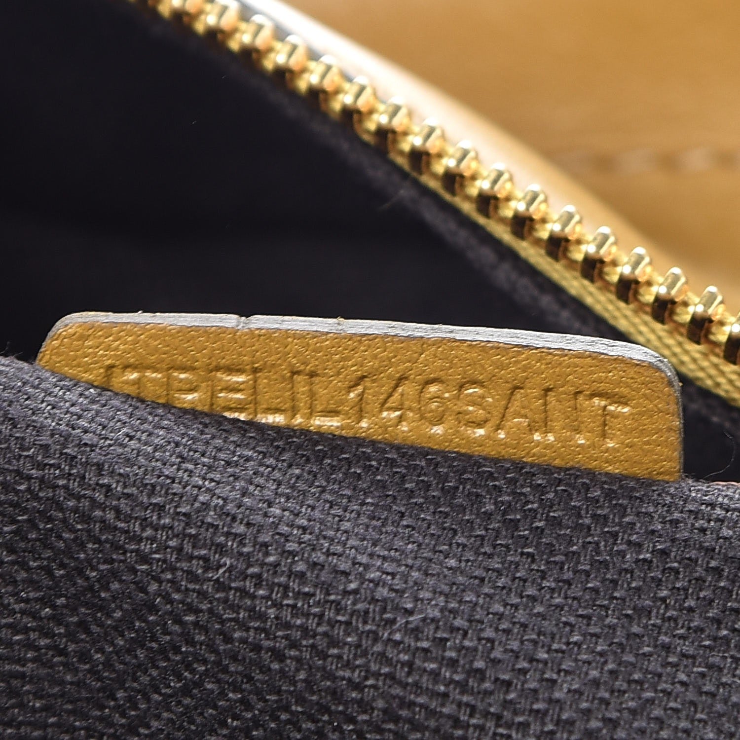 Burberry Calfskin Studded Hannington Satchel Mustard 8 of 9