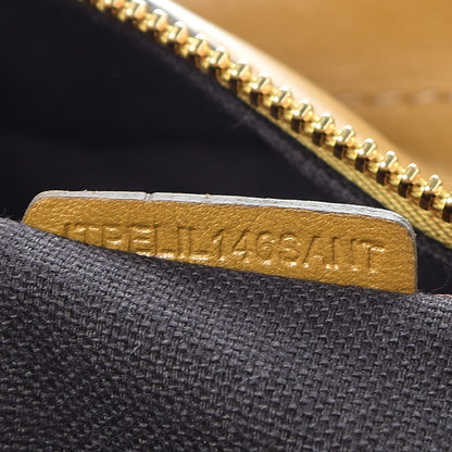 Burberry Calfskin Studded Hannington Satchel Mustard 8 of 9