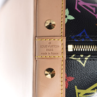 Louis Vuitton Monogram Multicolor Alma Black 5 of 8