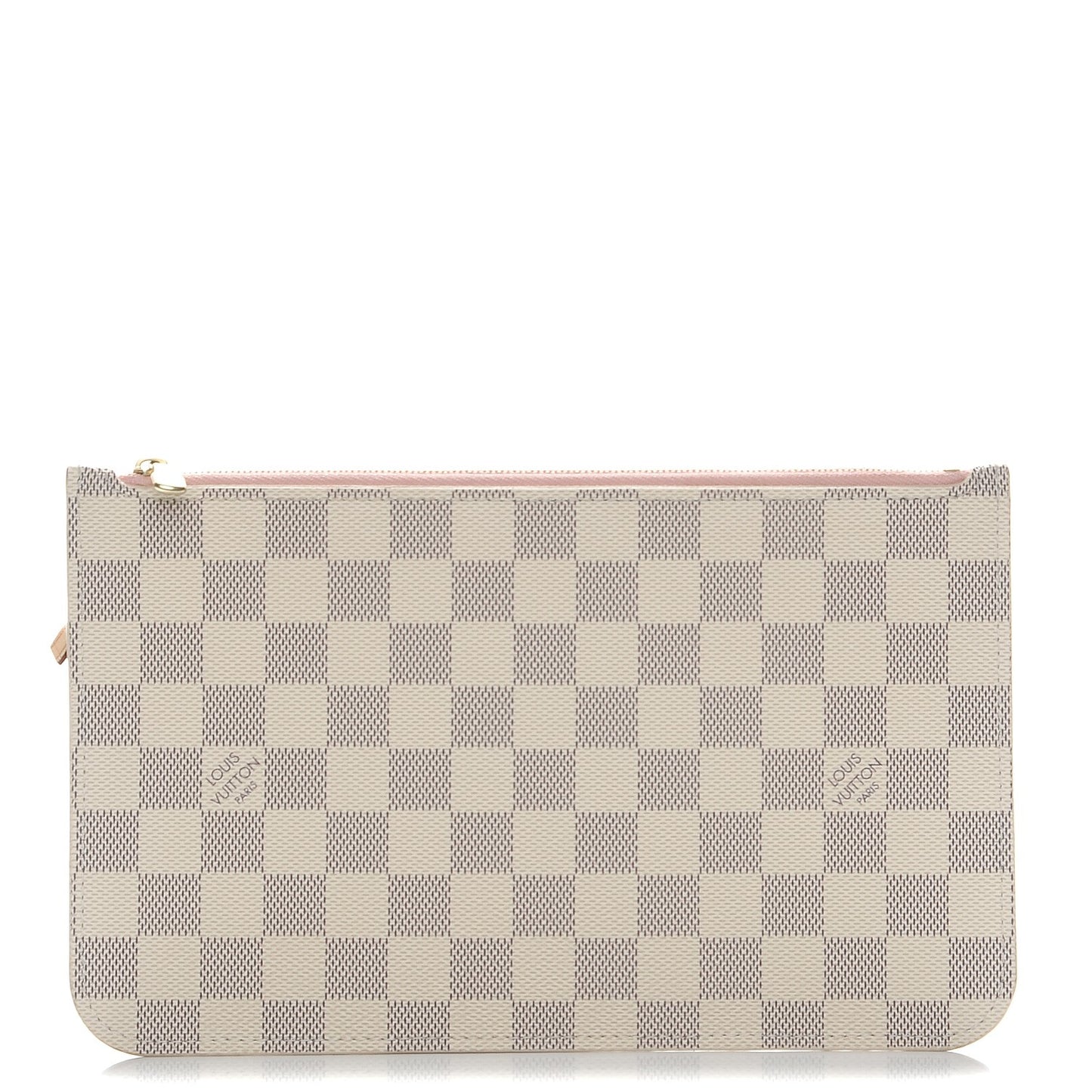 Damier Azur Neverfull MM GM Pochette Rose Ballerine