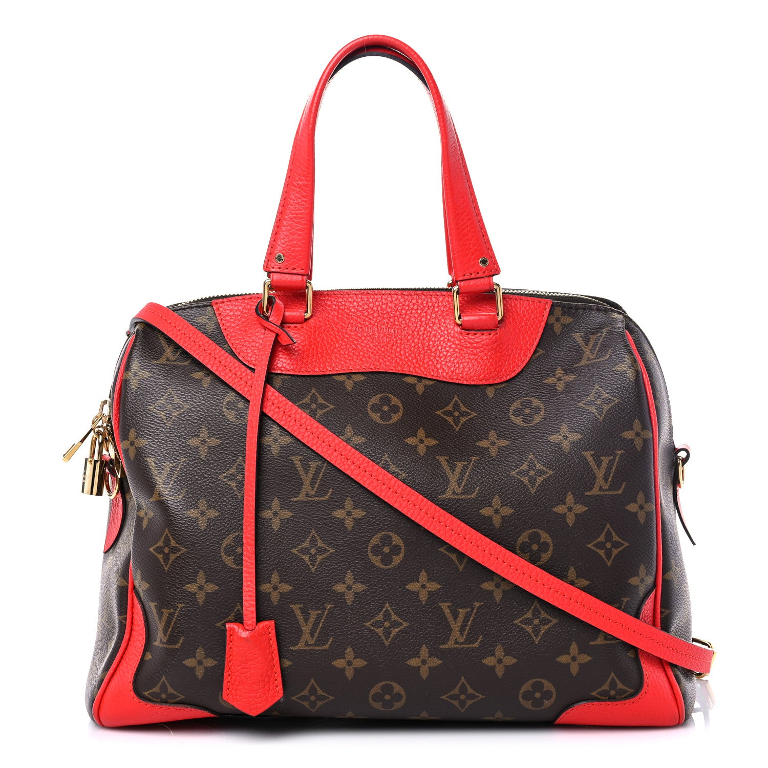 Louis Vuitton Monogram Retiro NM Coquelicot 1 of 13